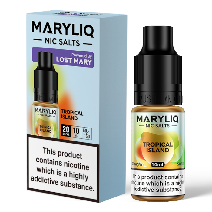 MaryLiq Tropical Island Nic Salts 20mg 10ml