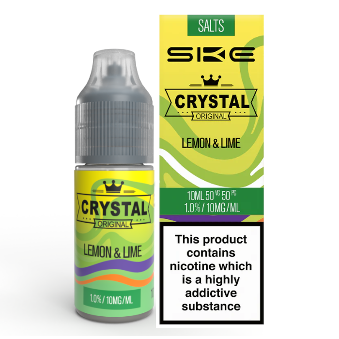 Crystal Salts Lemon & Lime 10mg 10ml
