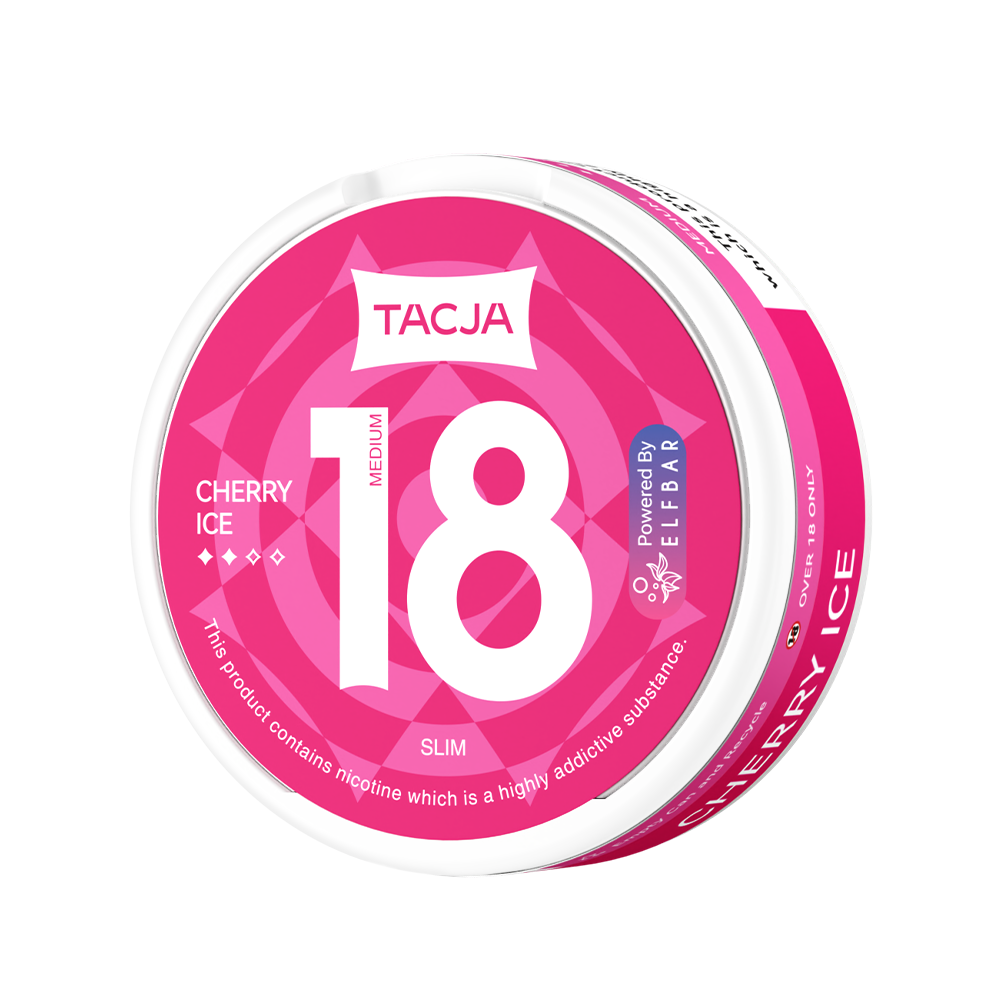 TACJA Cherry Ice Nicotine Pouches 18mg