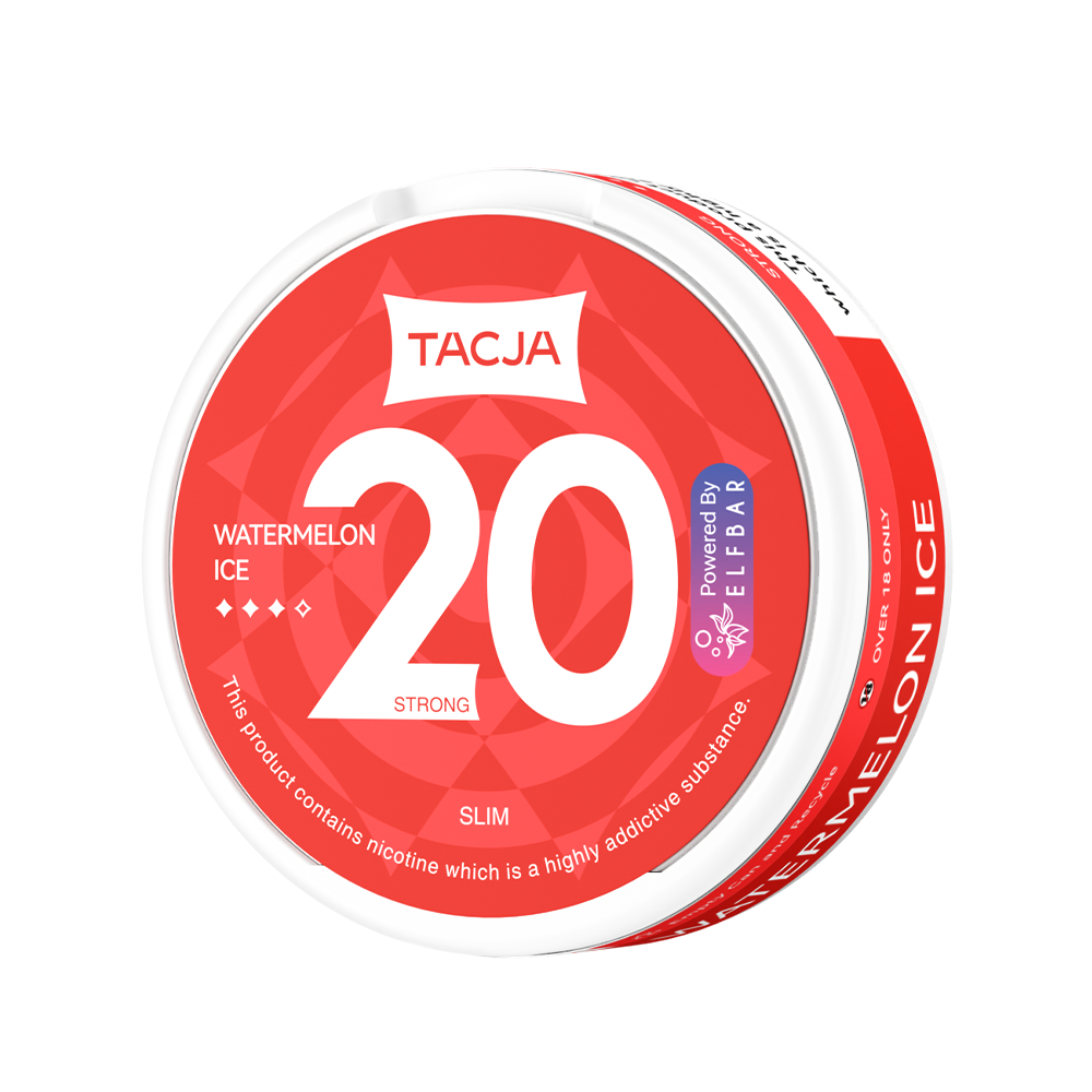 TACJA Watermelon Ice Nicotine Pouches 20mg