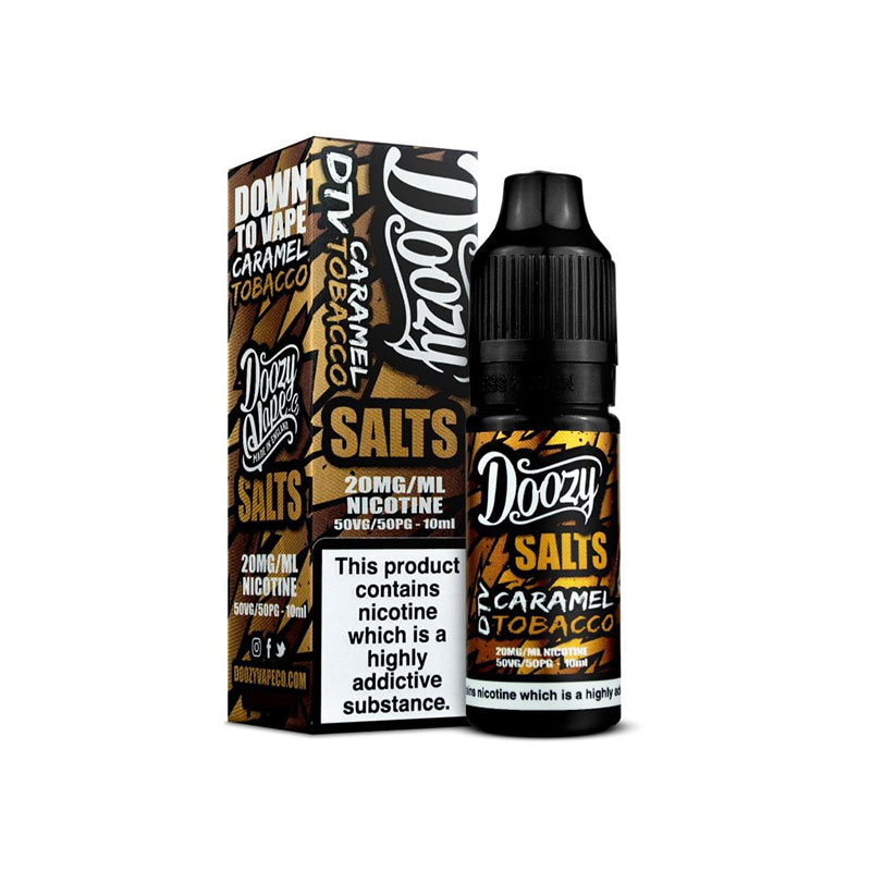 Doozy Vape Nic Salt Caramel Tobacco - 10mg