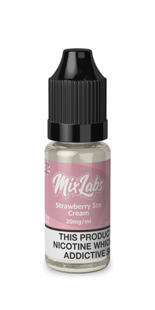 Mix Labs Nic Salt Strawberry Ice Cream - 20mg