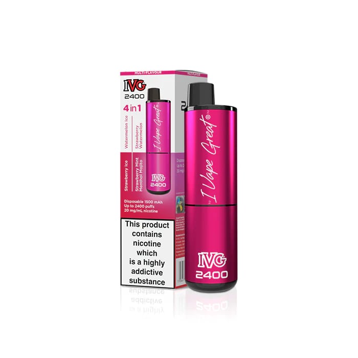 IVG 2400 Disposable Pod Pink Collection - 20mg