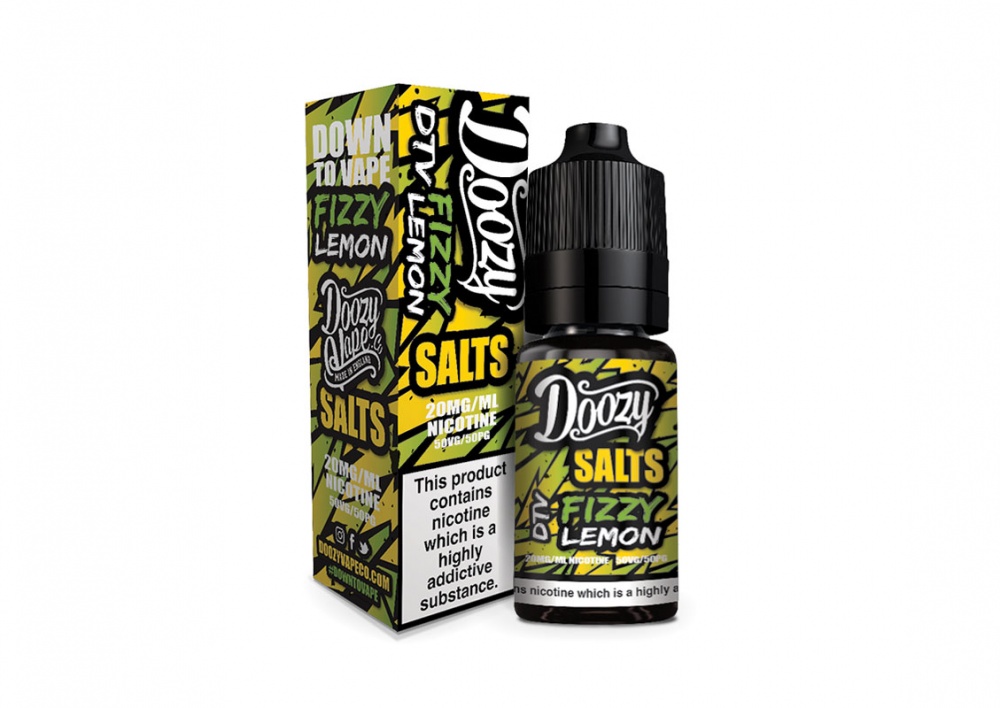 Doozy Vape Nic Salt Fizzy Lemon - 10mg