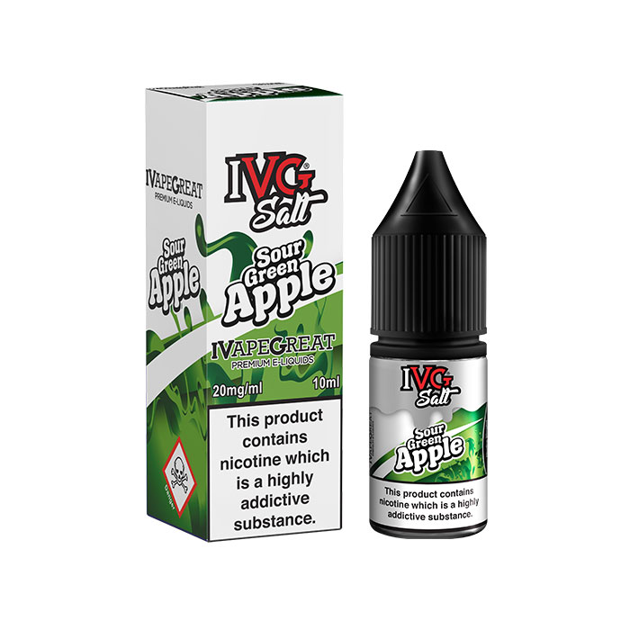 IVG Nic Salt Sour Green Apple - 20mg