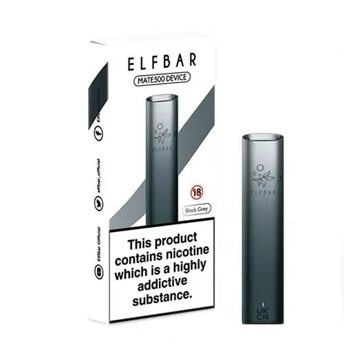 ELFBAR Mate 500 Battery - Black Grey