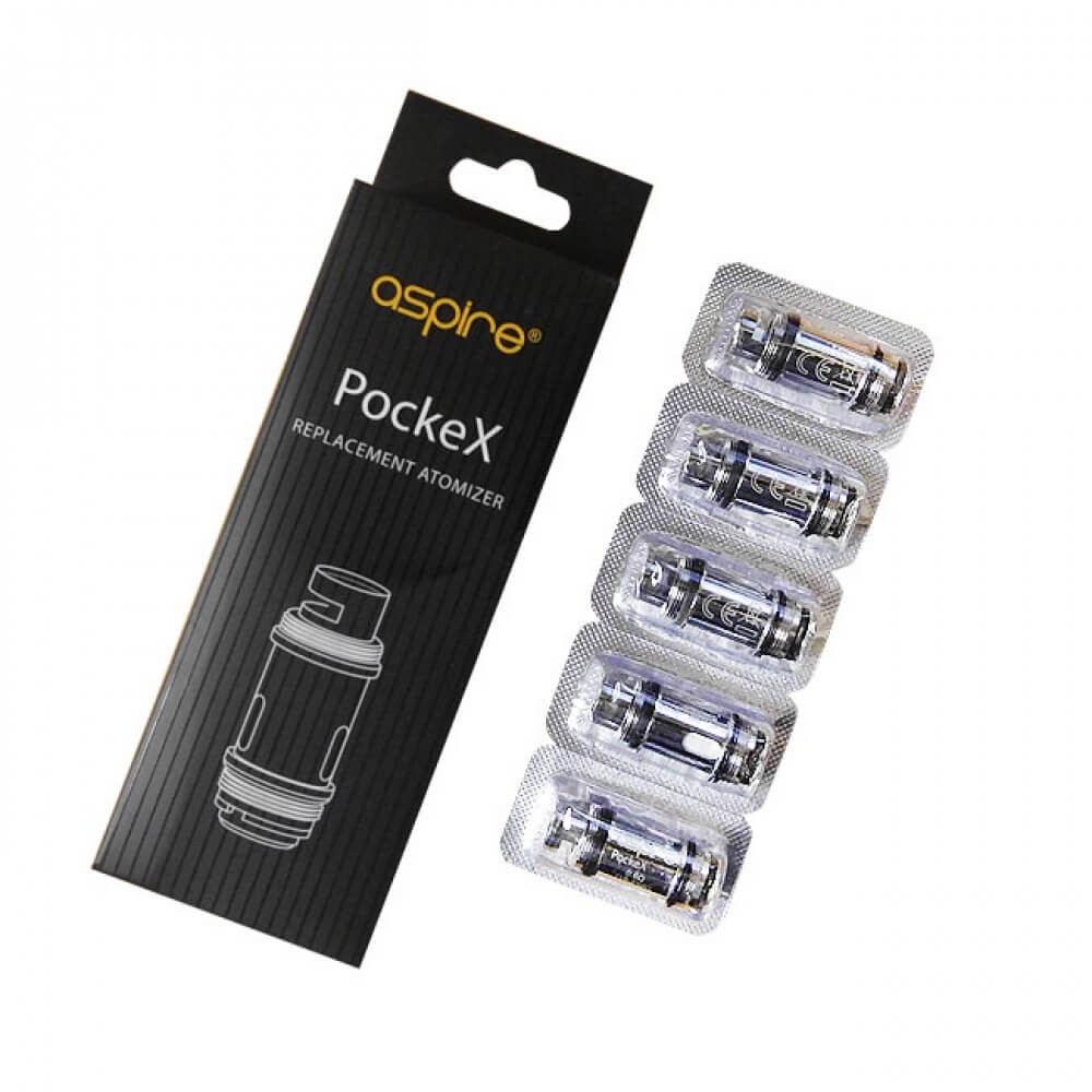 Aspire PockeX Coils 5 Pack - 0.6ohm