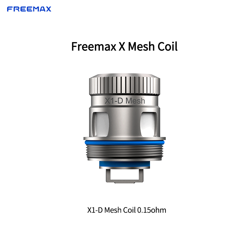Freemax X1-D Coils 5 Pack - 0.15ohm Mesh