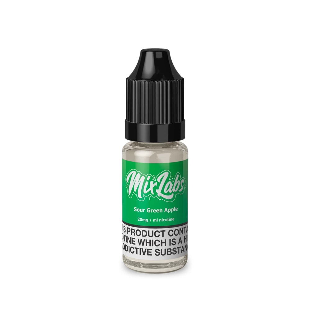 Mix Labs Nic Salt Sour Green Apple - 10mg