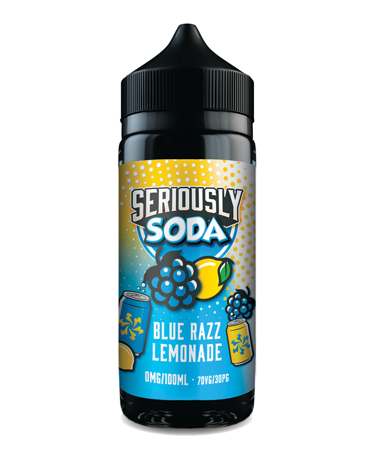Doozy Vape Seriously Soda 100ml Blue Razz Lemonade