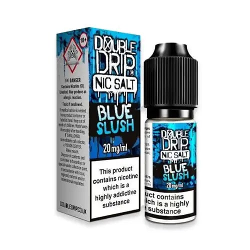 Double Drip Nic Salt Blue Slush - 10mg