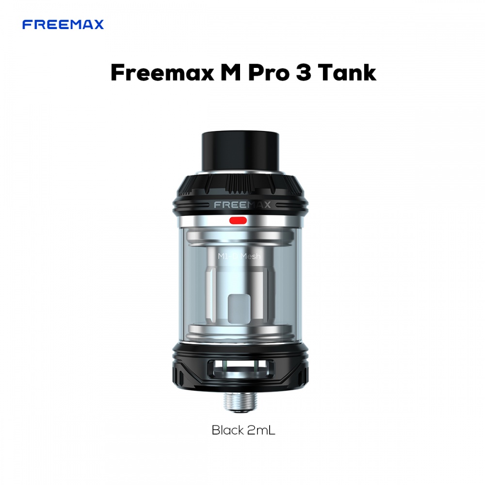 Freemax Mesh Pro 3 Tank - Black (Inc Free Glass)