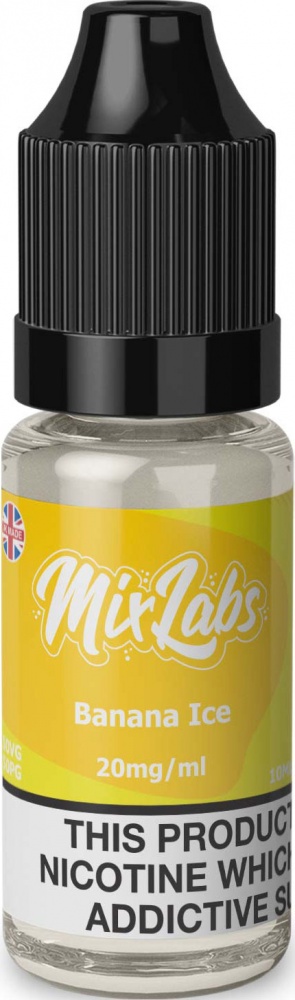 Mix Labs Nic Salt Banana Ice - 10mg