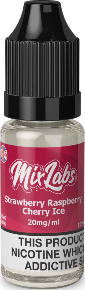 Mix Labs Nic Salt Strawberry Raspberry Cherry Ice - 10mg