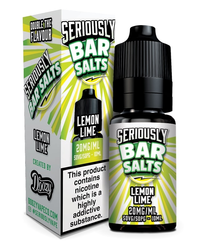 Doozy Vape Seriously Bar Salts Lemon Lime - 10mg
