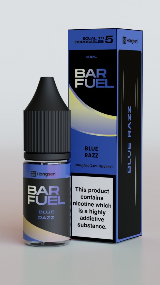 Hangsen Bar Fuel Nic Salt Blue Razz - 20mg
