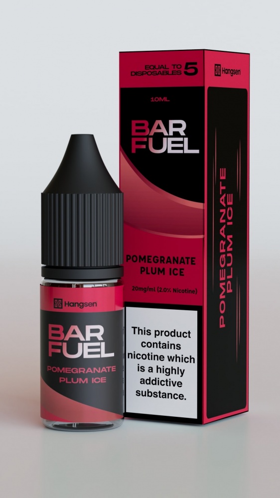 Hangsen Bar Fuel Nic Salt Pomegranate Plum Ice - 20mg