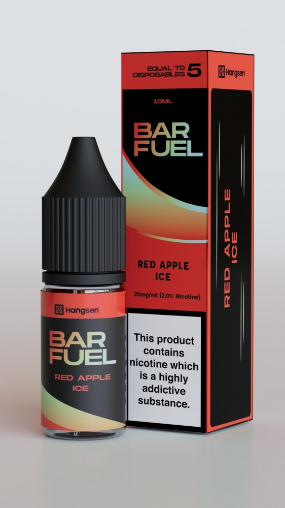 Hangsen Bar Fuel Nic Salt Red Apple Ice - 20mg