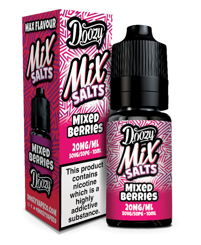 Doozy Vape Mix Salts Mixed Berries - 20mg