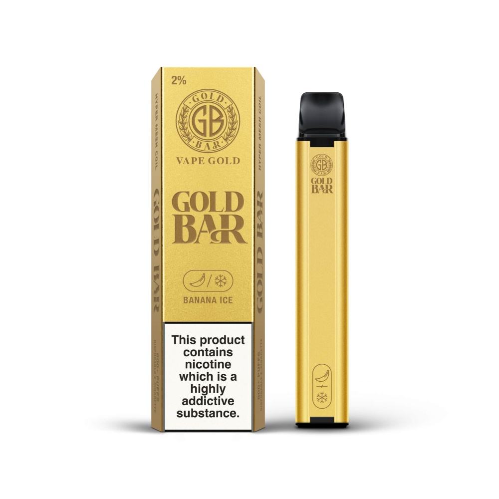 Gold Bar Disposable Pod Banana Ice - 20mg