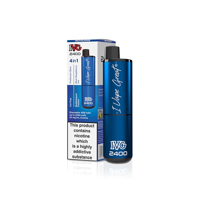IVG 2400 Disposable Pod Blue Collection - 20mg