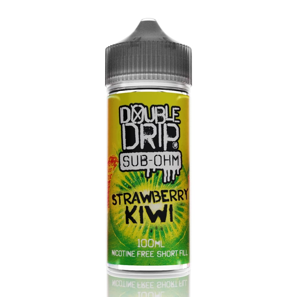 Double Drip 100ml Shortfill Strawberry Kiwi