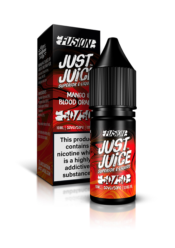 Just Juice 50/50 Fusion Blood Orange Mango - 12mg
