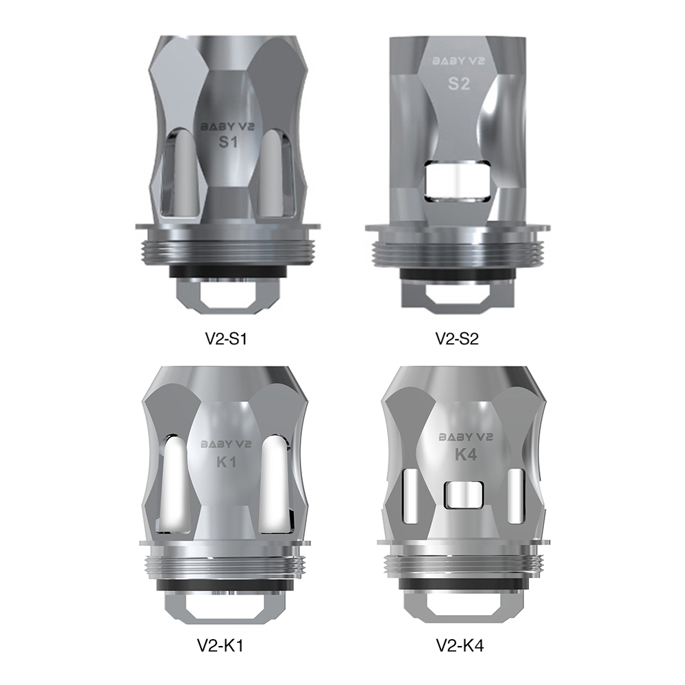 Smok TFV8 Baby V2 Coils 3 Pack - Stainless S1